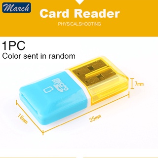 Mini USB 2.0 Card Reader for Micro SD Card TF Card Adapter Plug