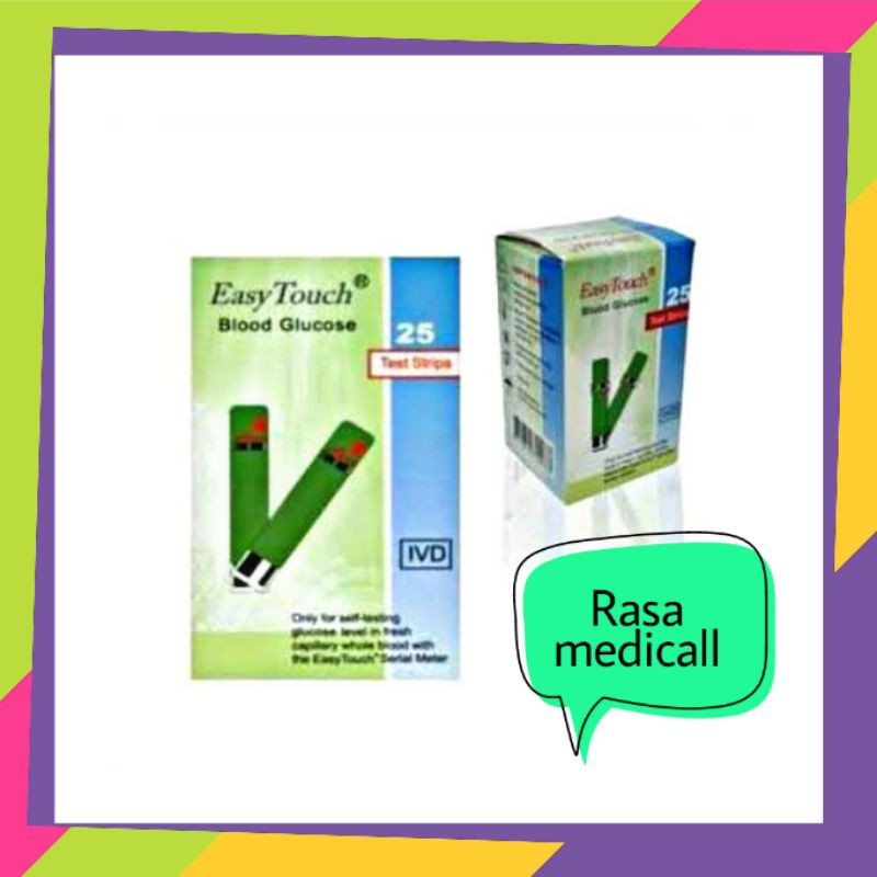 strip easy touch gula / Strip easy touch glucose