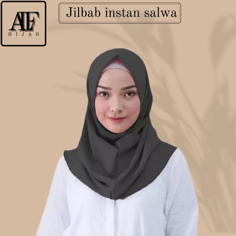 jilbab Instan salwa 1 layer murah-1
