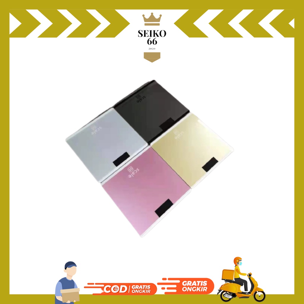 Timbangan Badan Digital Indikator Iscale SE Kaca Elektrik