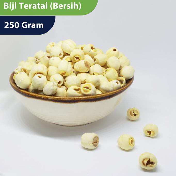 

Biji Teratai / White Lotus Seed / Lienci / Lian Zhe | @250gr (Bersih)