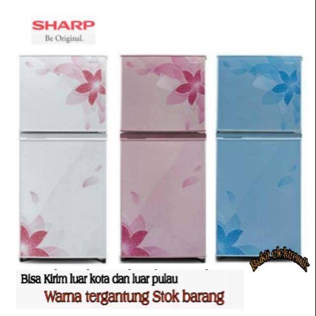 KULKAS SHARP 2DOOR SJ 236ND Kirei ll Series