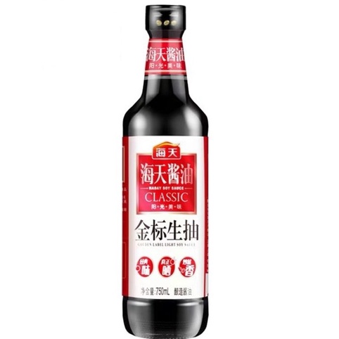 

Haday Light Soy Sauce 500ML Kecap Asin Golden Label HaiTian Halal