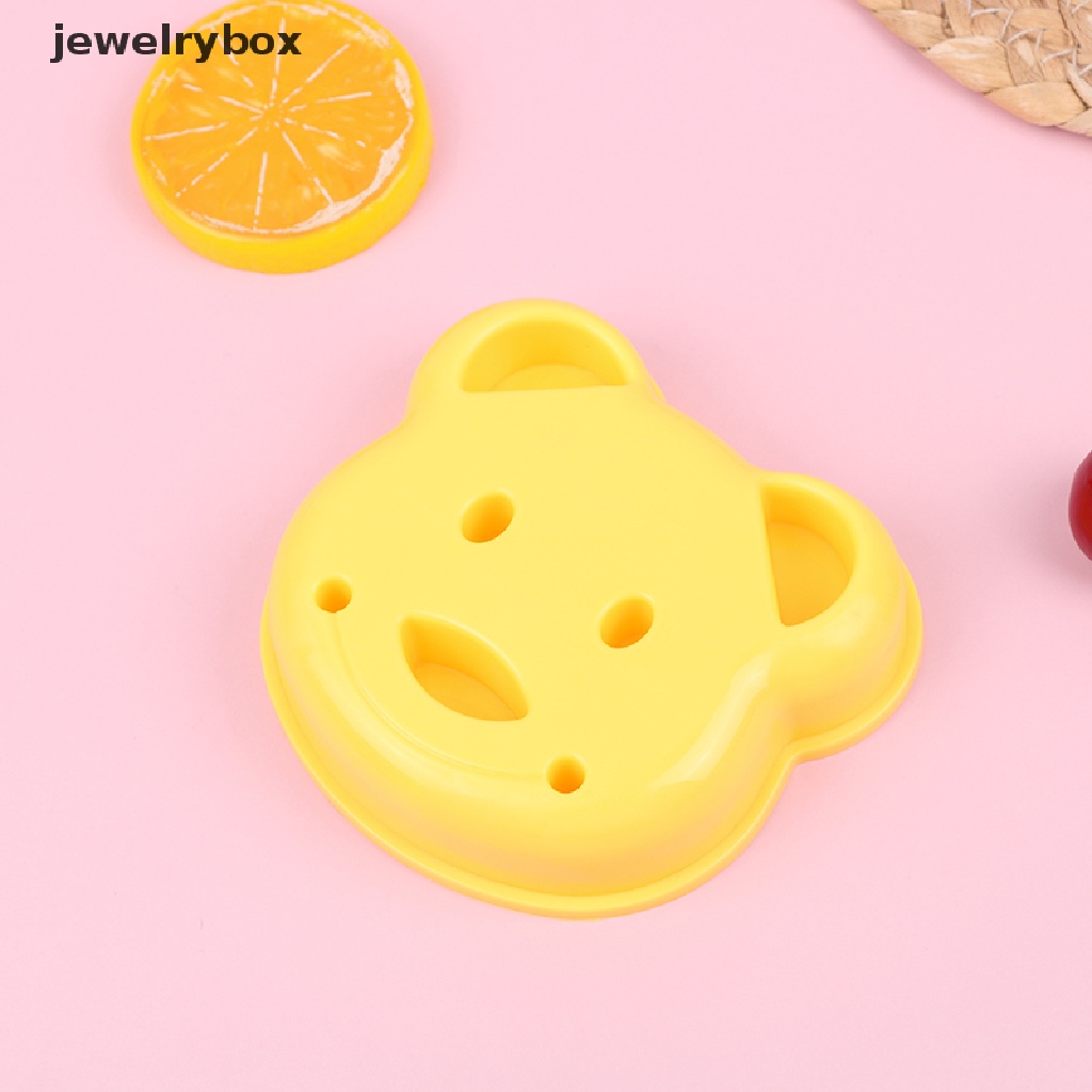 (jewelrybox) Cetakan Kue / Roti / Sandwich / Cookies Bentuk Beruang Kartun