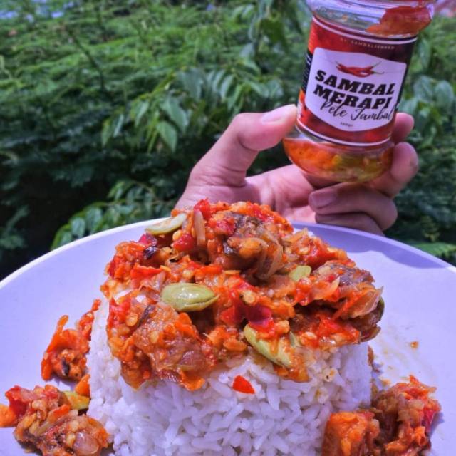 

SAMBAL MERCON CUMI REBON / TONGKOL PETE / PETE JAMBAL / TERI / PEDA JENGKOL / TEMAN MAKAN CEPAT SAJI