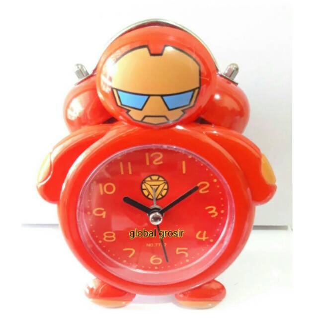 JAM WEKER KARAKTER ANAK IRON MAN
