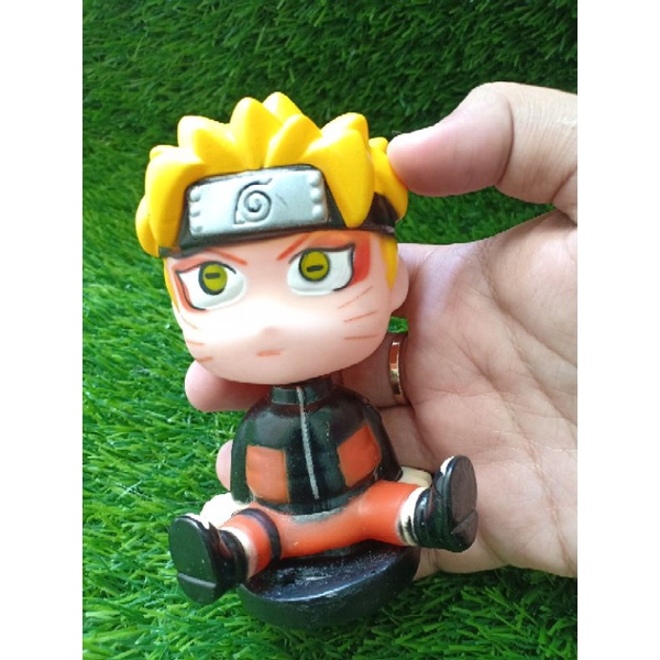 Acton Figure Naruto Shippuden Mode Senin - Mainan Dashboard Mobil Naruto Goyang - Boneka Pajangan Naruto Goyang