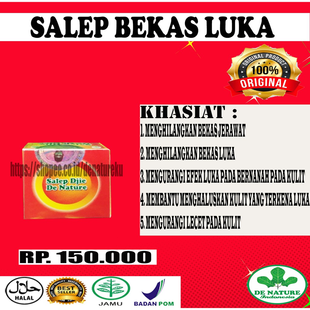 SALEP AMPUH!! OBAT SALEP LUKA | GATAL | SALEP LUKA BAKAR | SALEP OPERASI | BEKAS JAHITAN | DE NATURE