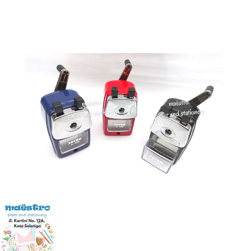 

Raut Meja Joyko A-5M / Pencil Sharpener / Rautan Pensil