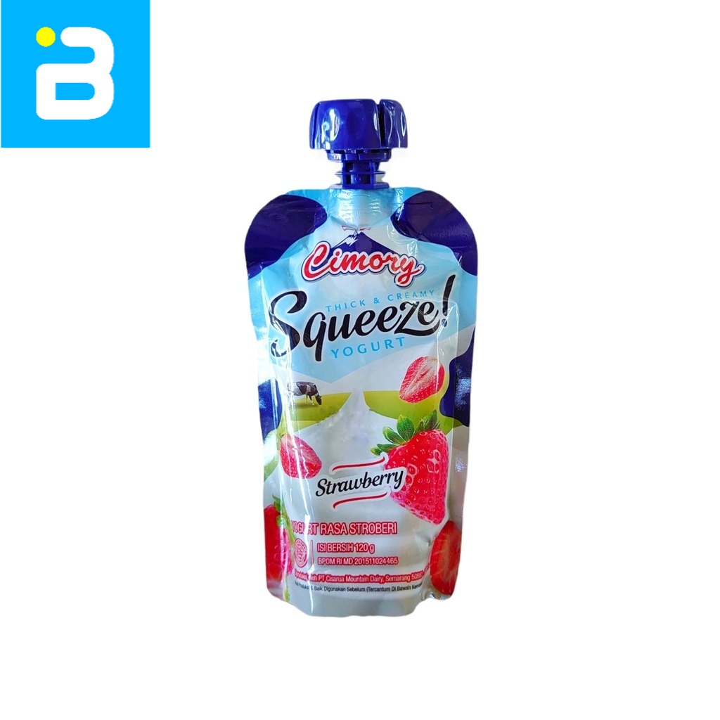 

Cimory Squeeze Yogurt Strawberry 120 G