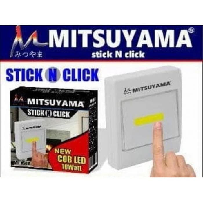 Lampu LED Emergency / Stick and Click Lampu Portable Emergency