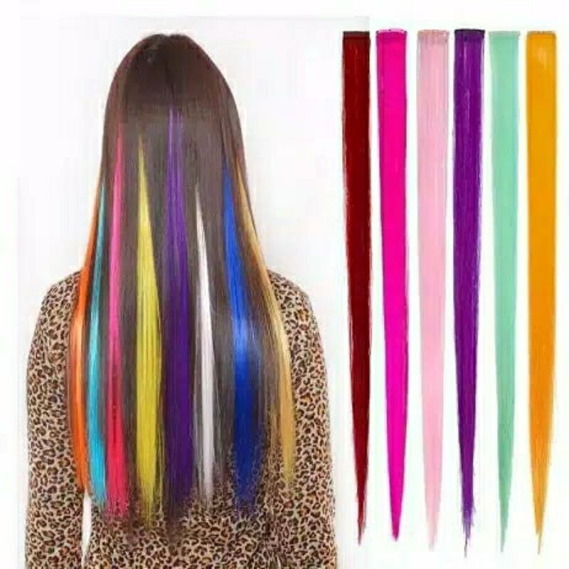 HAIR CLIP HIGHTLIGHT WARNA