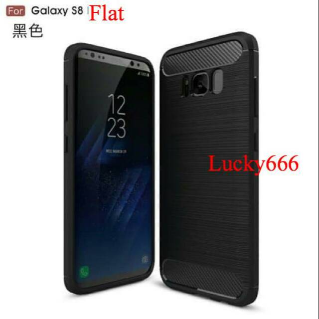 Soft jelly case polos samsung galaxy s8 biasa silikon kondom viseaon samsung s8 flat g955 g955f