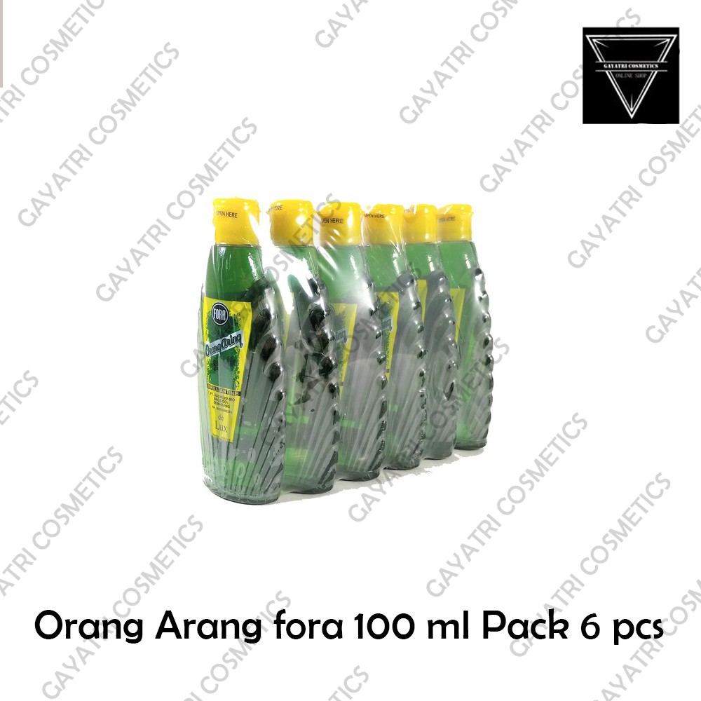 Orang Arang fora 100 ml Pack 6 pcs