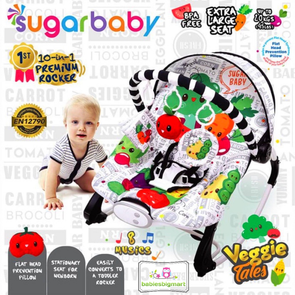 SUGARBABY RCK BRC 1 RECLINE 3 RECLINES TEMPAT DUDUK ANAK SUGAR BABY