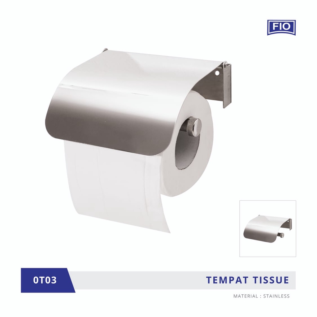 Tempat Tissue / Tisiu Stainless Fiorentino tipe OT-03