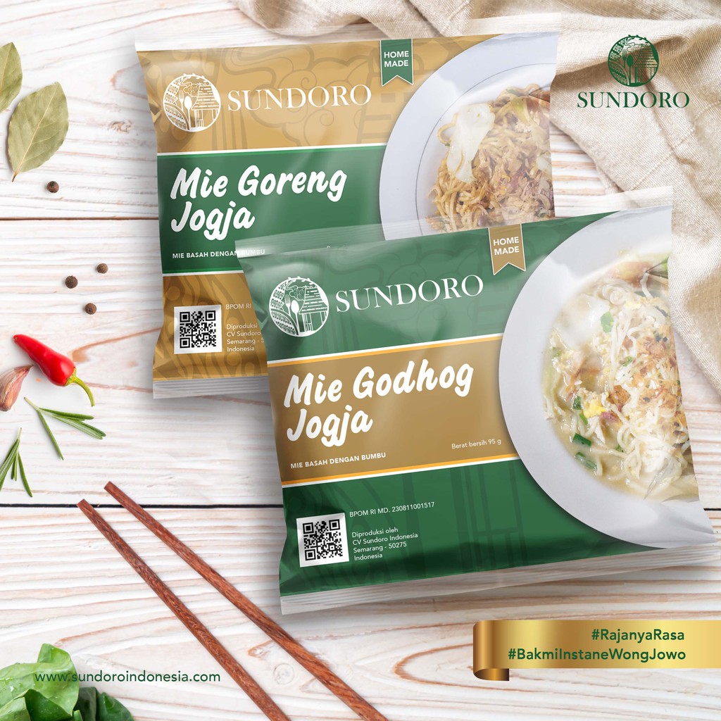 

Bakmi Sundoro Paket Mix 3 Godhog 3 Goreng