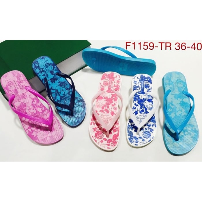 1159-TR sendal sandal cewek jepit luofu import
