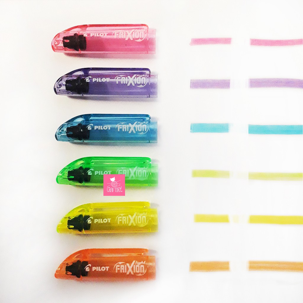 

Pilot Frixion Light Pen Colour Color Highlighter Textliner