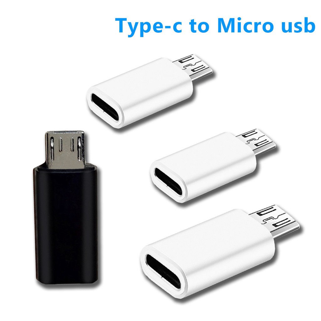 Adapter Konektor Micro USB 2.0 5 Pin Male ke USB 3.1 Tipe C Female