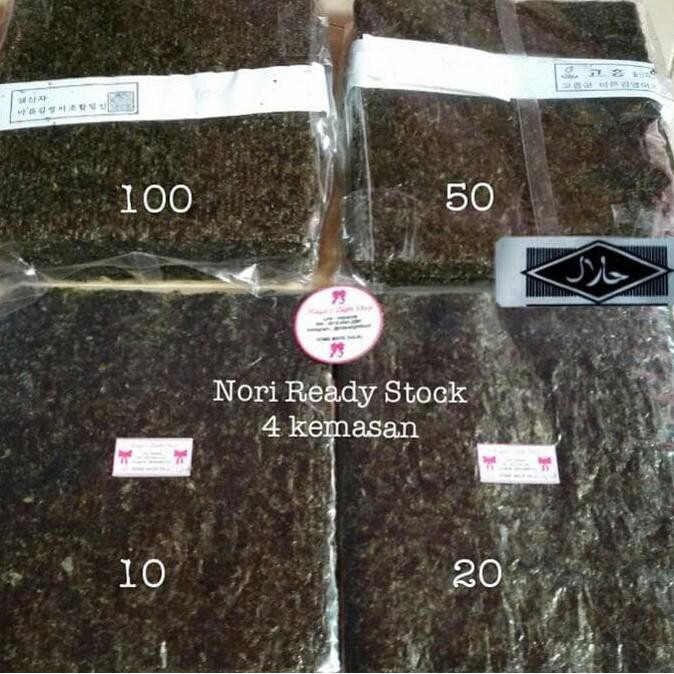 

ENAK nori rumput laut 10lembar 20rb BANYAK RASA