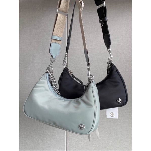 TB NYLON MERCER SHOULDER BAG