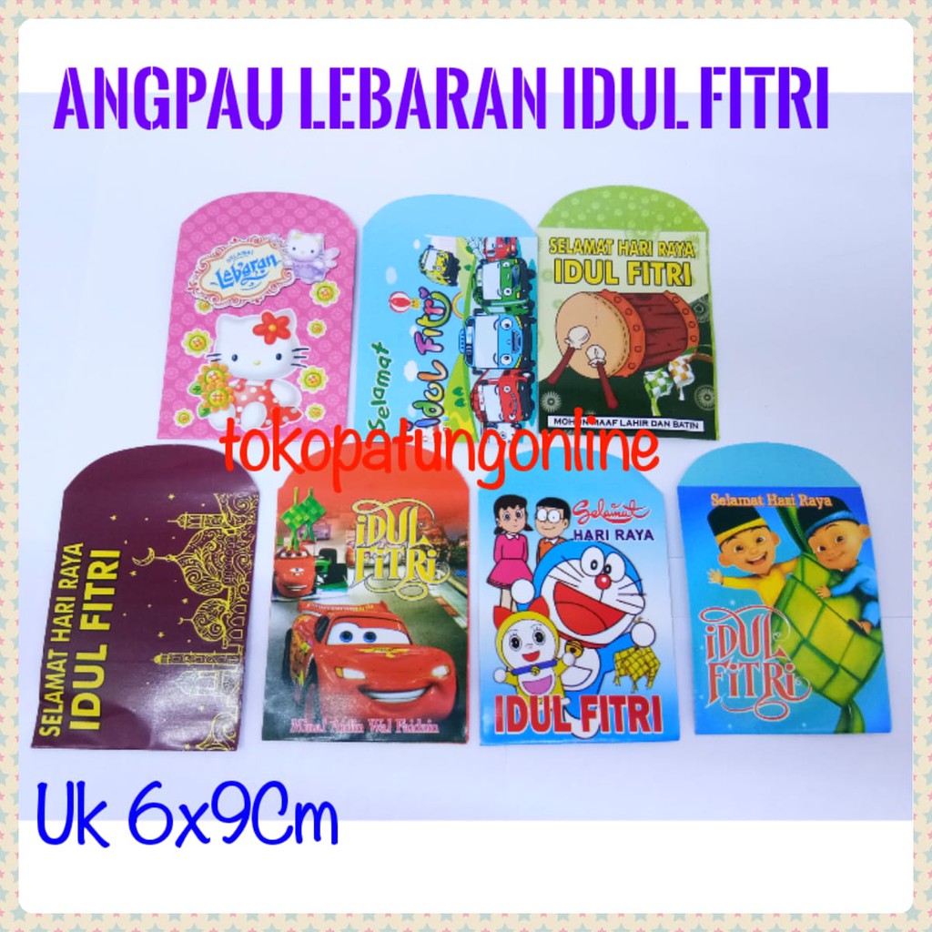 Angpao Angpau Amplop Lebaran GROSIR ISI 100