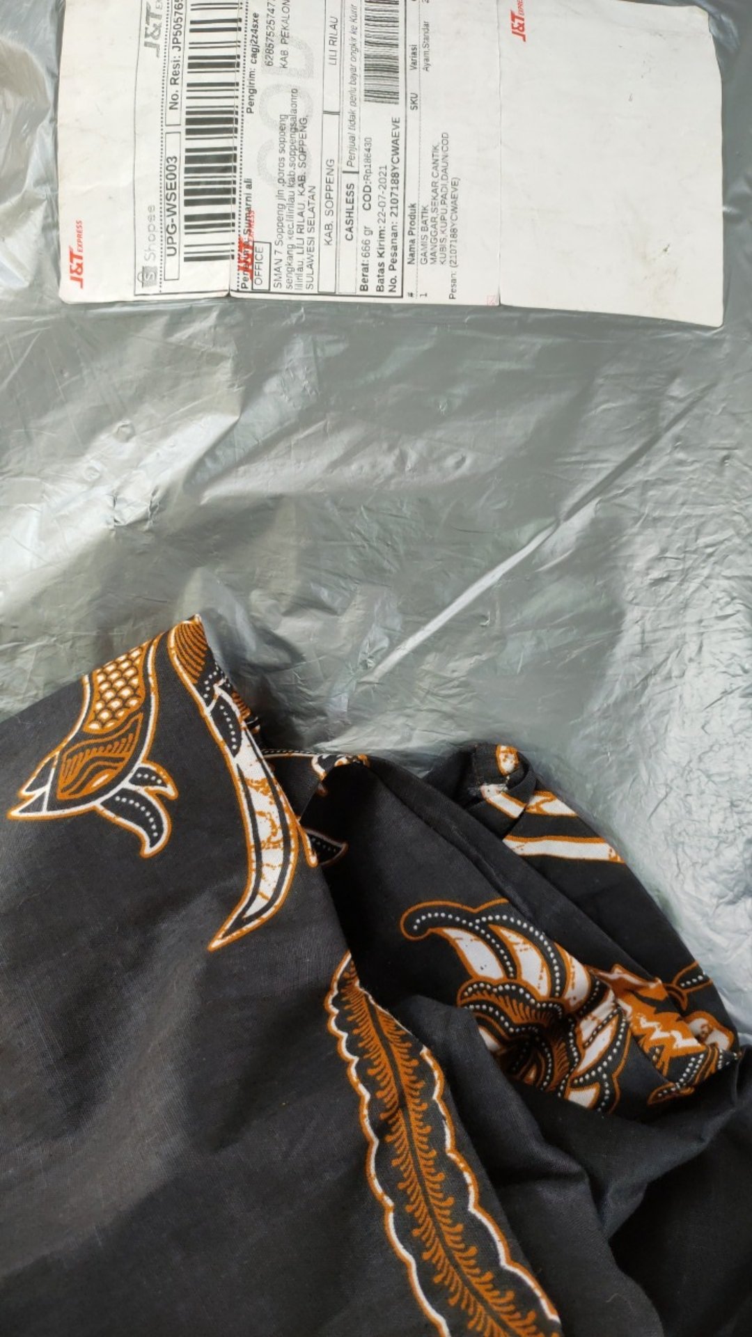 Gamis Batik Manggar,sekar,cantik, Kubis,kupu,padi,daun/cod