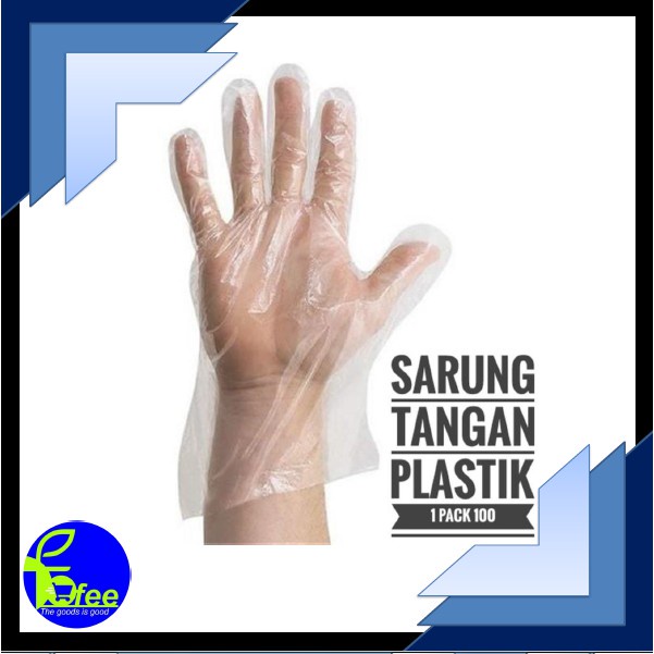 [IMPORT] - Sarung Tangan Plastik 100pcs