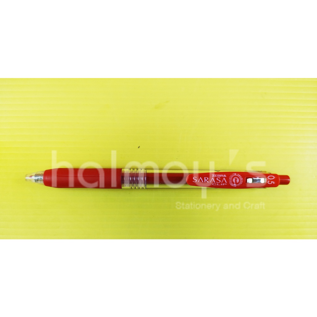 

PULPEN GEL / CAIR ZEBRA SARASA 0.5 WARNA MERAH