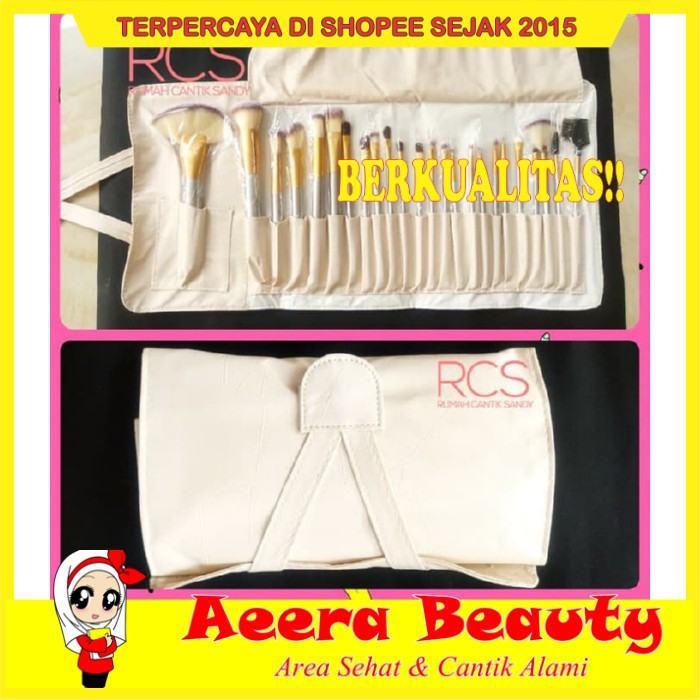 GRATIS ONGKIR [24 pcs] KOMPLIT ~ SET KUAS MAKEUP PERSIA ~ Kuas Make Up Pounch Bag RC0221