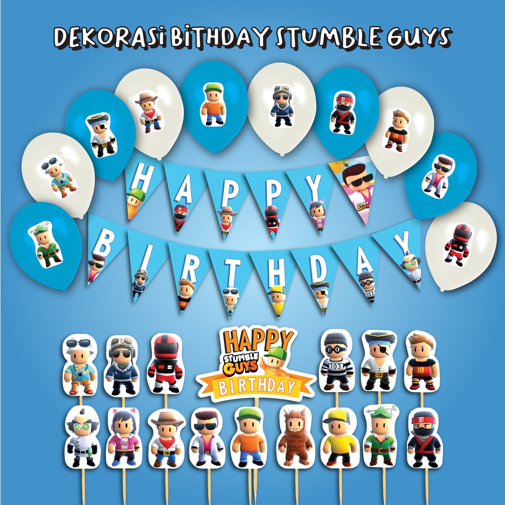 8 Cake Topper Personaggi Guys PLNVNVP - Mini Figure In PVC 6.5-7cm Per Decorazione Torte Compleanno