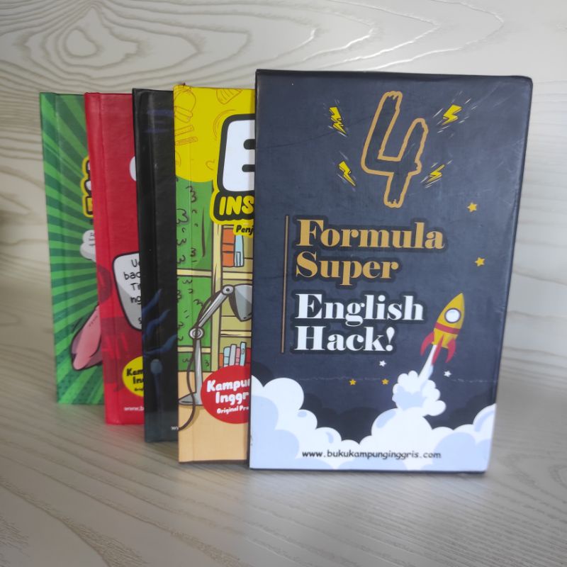 BUKU BEKAS ORI 4 Formula Super English Hack Buku isi 4