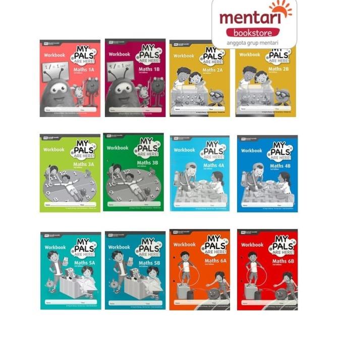 

My Pals are Here Maths Workbook 3 Edition|Buku Pelajaran SD Star Seller Termurah