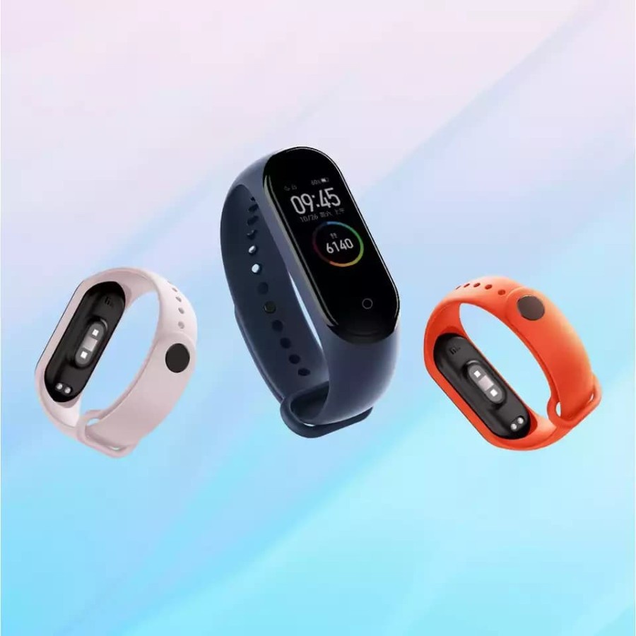 [BEST] STRAP TALI JAM TANGAN - RUBBER ORIGINAL  MI BAND MIBAND 3 4