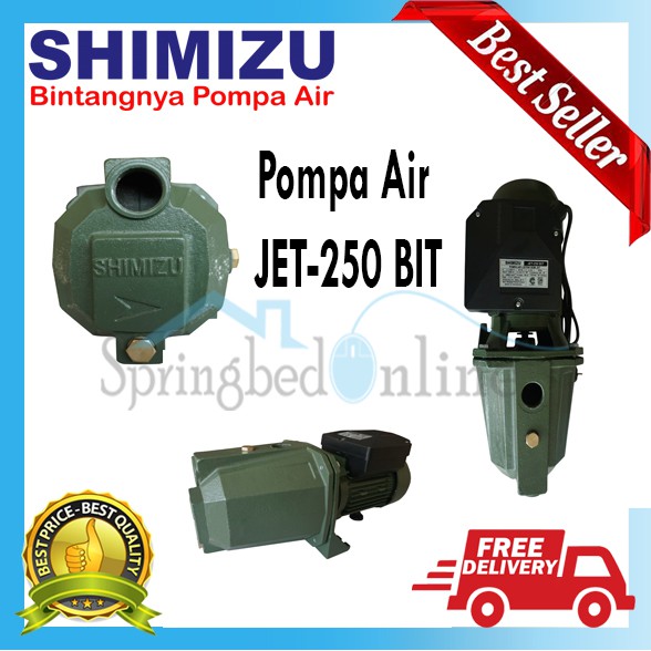 Pompa Air Shimizu Semi Jet - JET 250 BIT