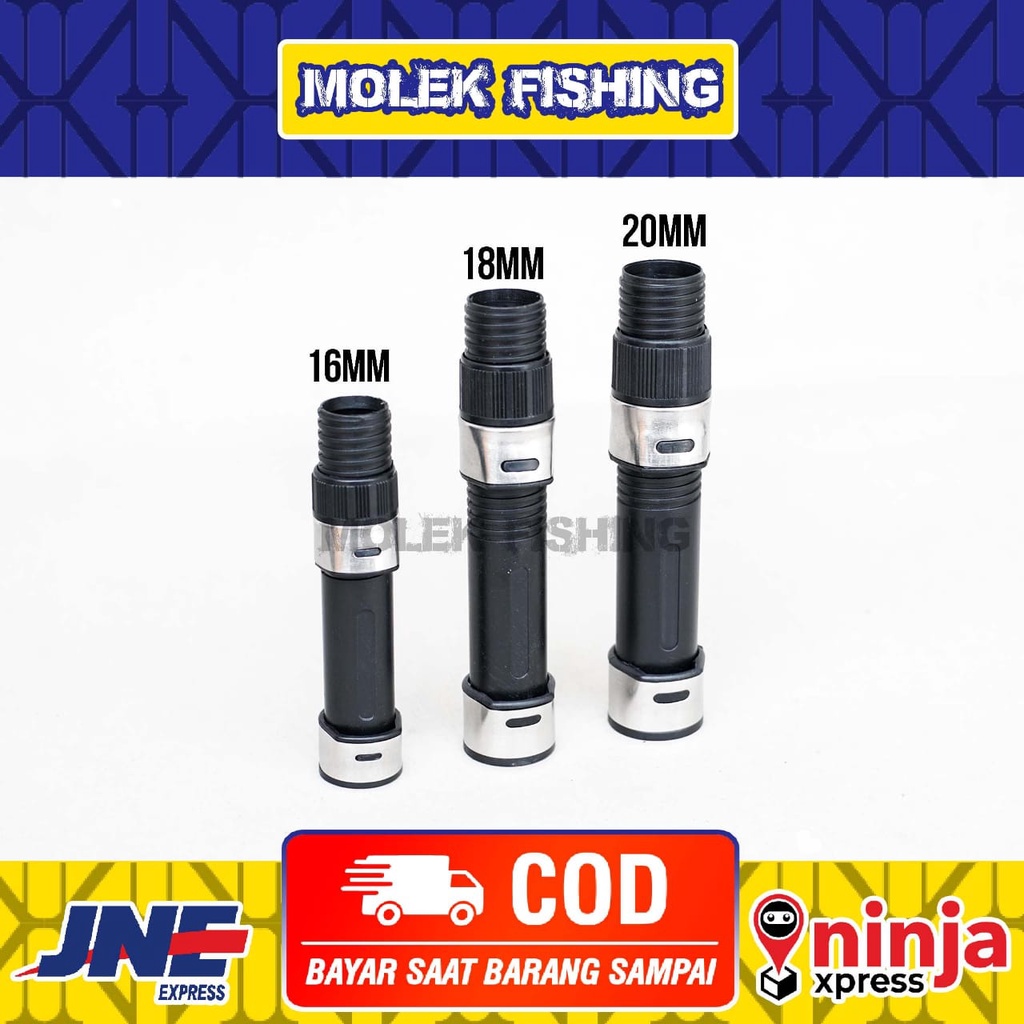 Reel Seat Spinning Non Fuji | Dudukan Reel | Reel Seat Putar DPS Ukuran 16MM,18MM dan 20 MM | Reel S