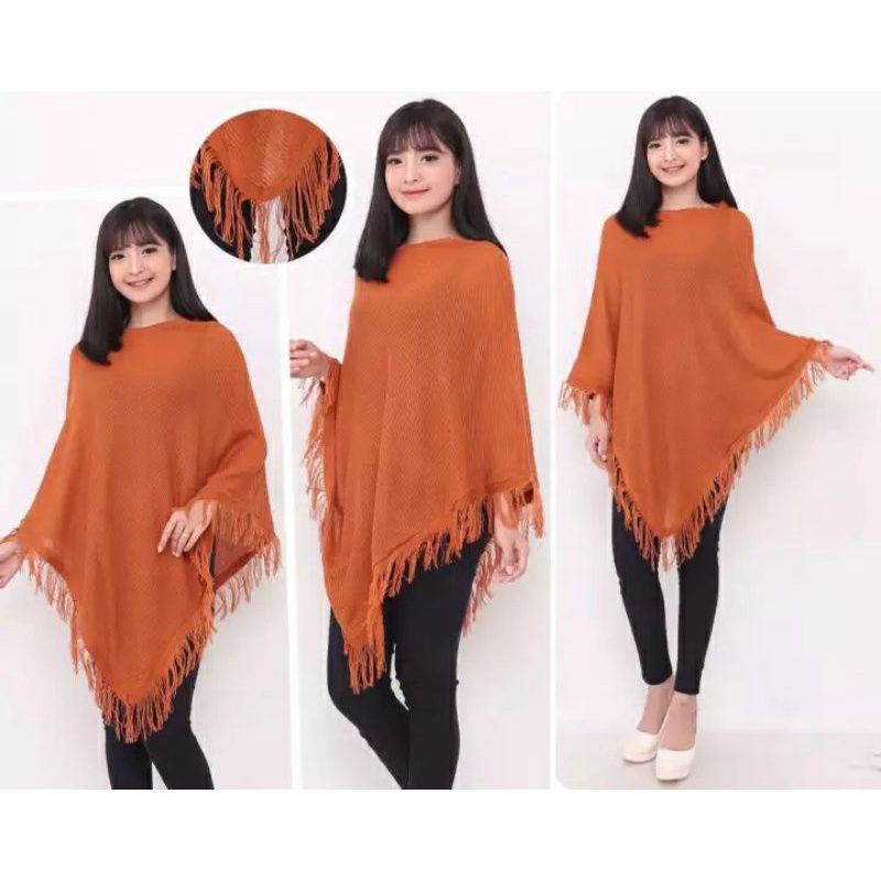 ponco rajut fashion wanita import/poncho rajut termurah/sweater rajut ponco/ponco rajut xxl