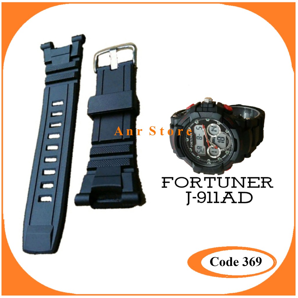 Tali Jam Tangan Fortuner J-911AD J911AD J 911 AD Free Pen