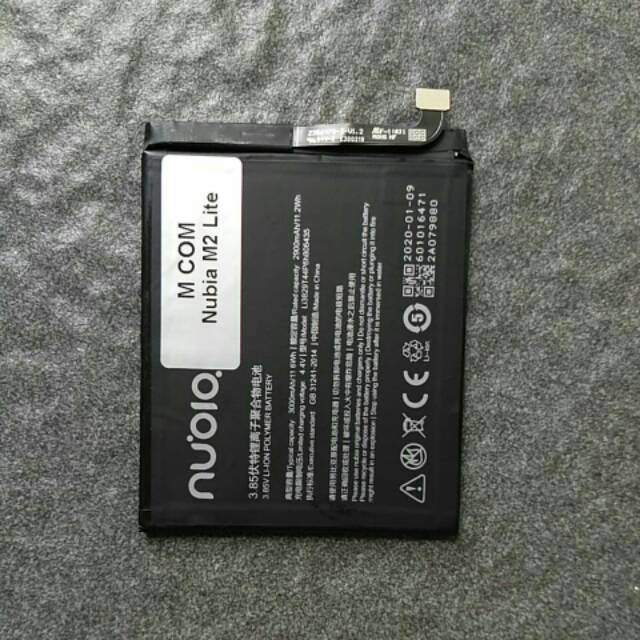 BATERAI ZTE NUBIA M2 LITE / M2 PLAY / Z11 / NX573J / Li3829T44P6H806435 ORIGINAL DAN RAKKIPANDA batt