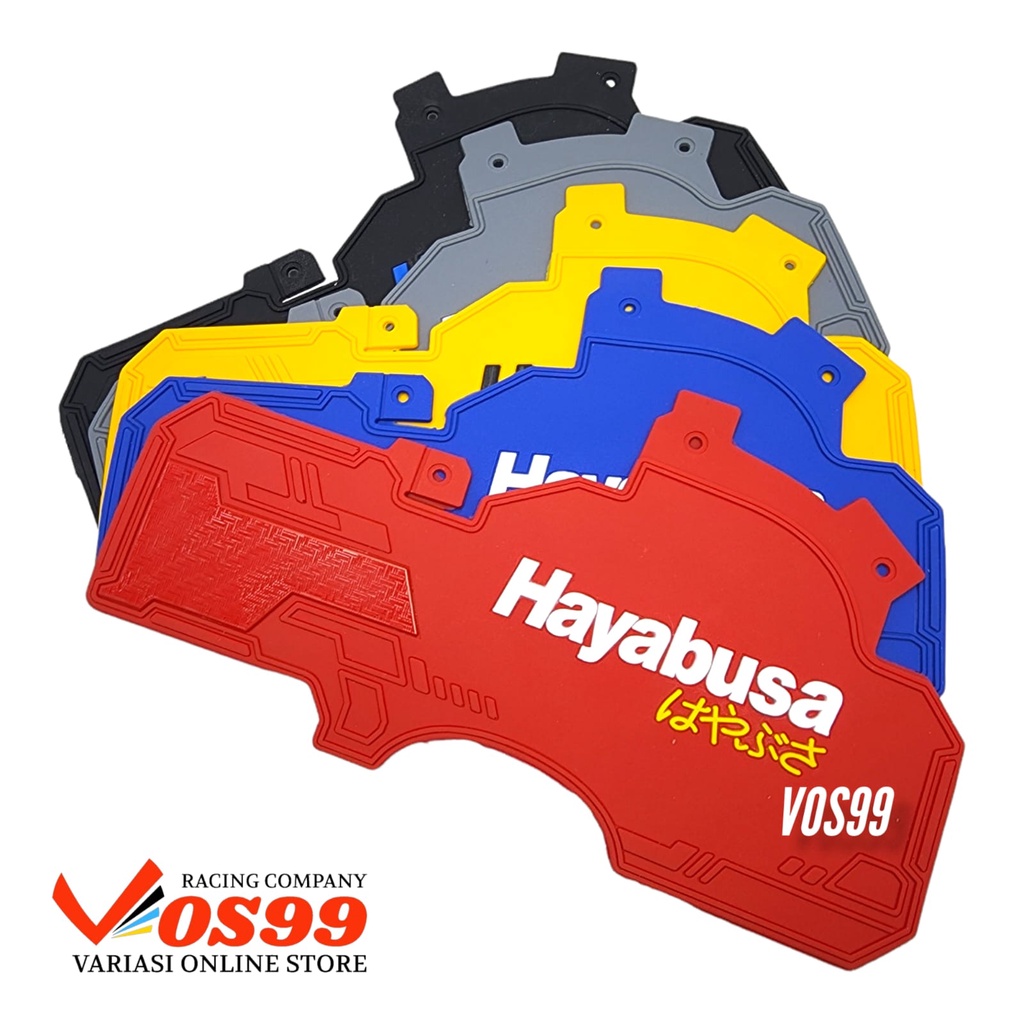 HAYABUSA MUDFLAP HONDA VARIO 110 TECHNO KARBU AKSESORIS VARIASI PENAHAN LUMPUR