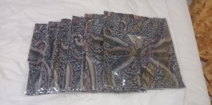 M-l-xl-xxl Batik Wanita Asj Sa Hrb026 Kenongo Kemeja Tosca Pendek