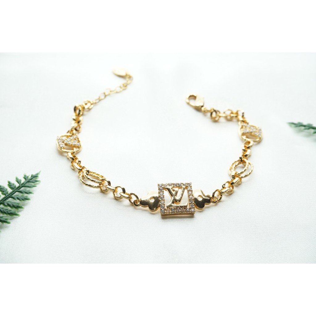 Gelang Xuping Yaxiya Lapis Emas LV GA-0084