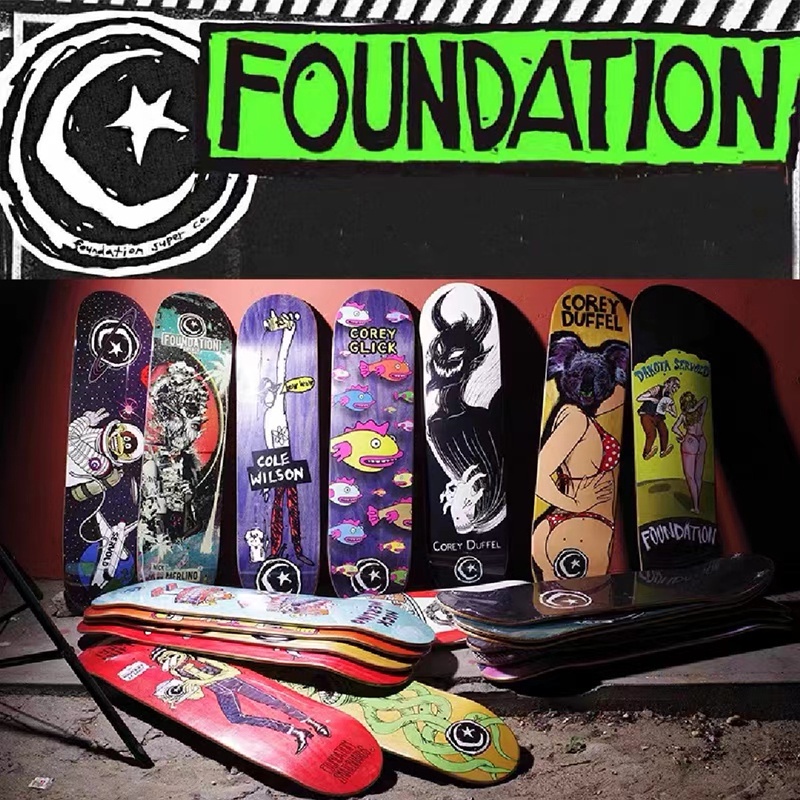 Foundation 7 Lapis Ukuran 8.0 Untuk Skateboard