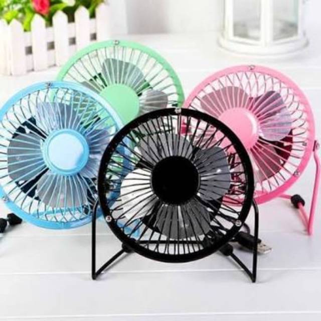 Kipas Angin Besi Kecil USB 5inch