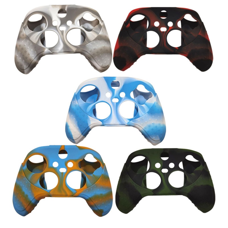 Btsg Silikon Anti slip Untuk Case Untuk Xbox Series X S Controller Skin Console Gamepad Joystick Cover Pelindung Cases Acc