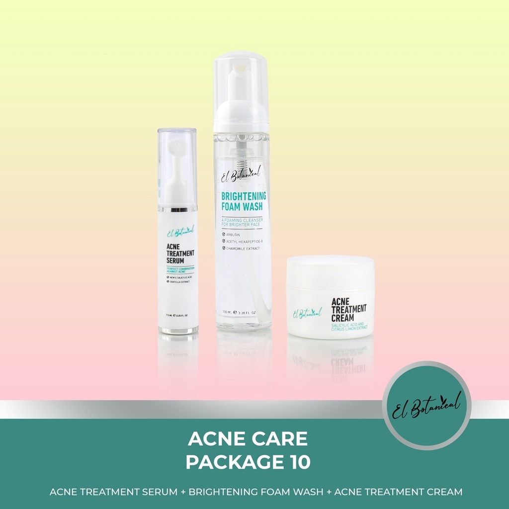 El Botanical Acne Care Package 10