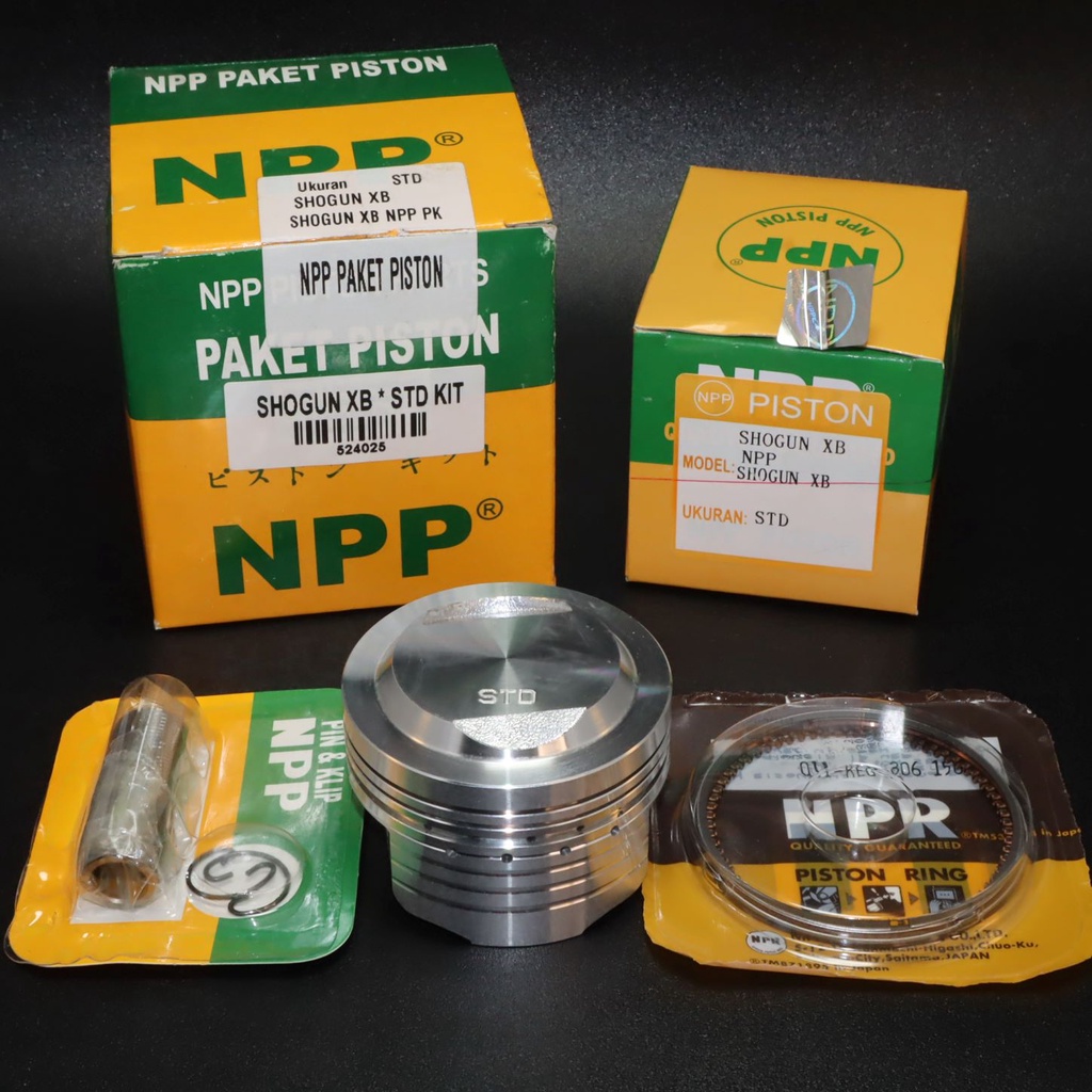 PISTON KIT SEHER SHOGUN XB STD S/D OS 150 NPP