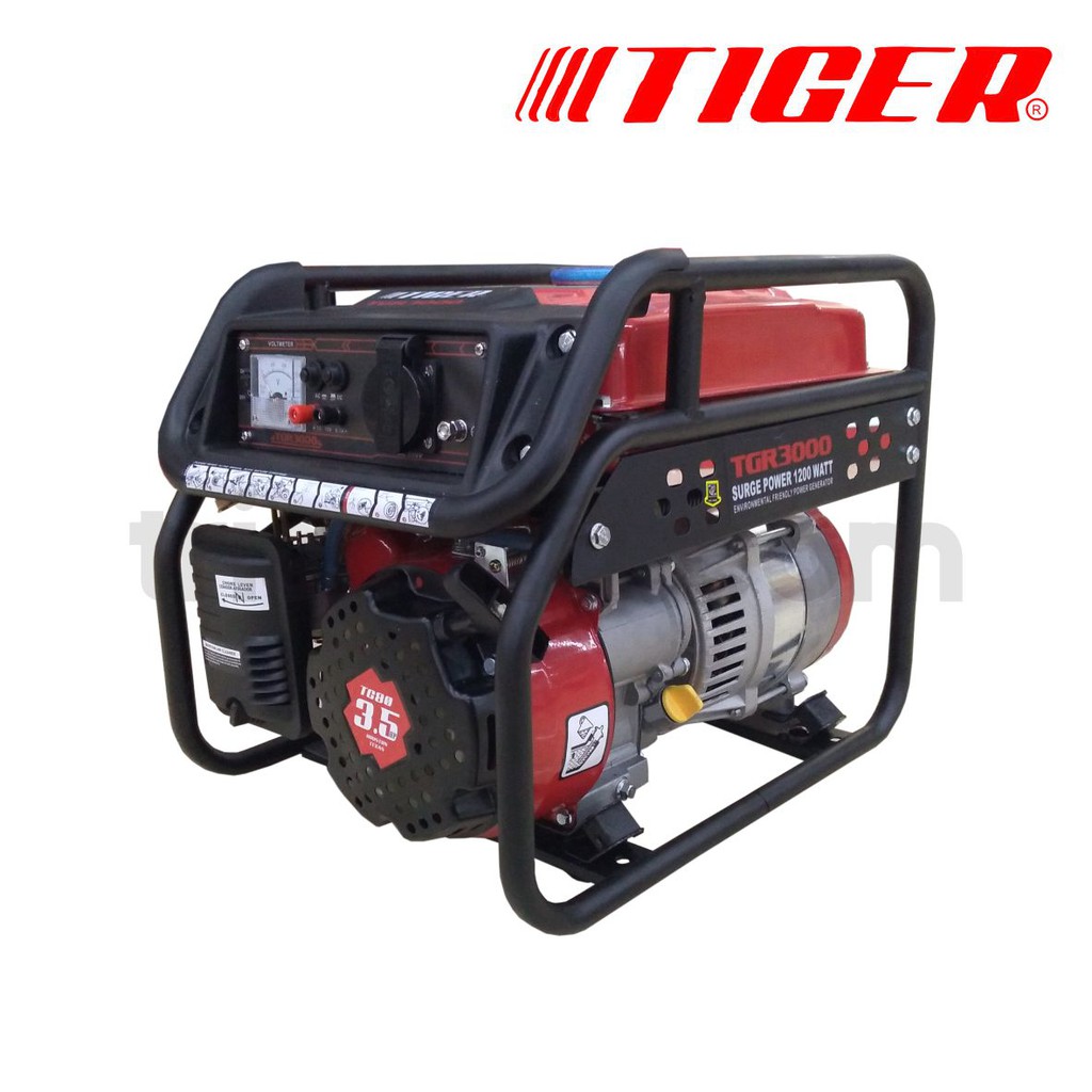 TIGER GENSET GASOLINE 1.200 WATT TGR3000