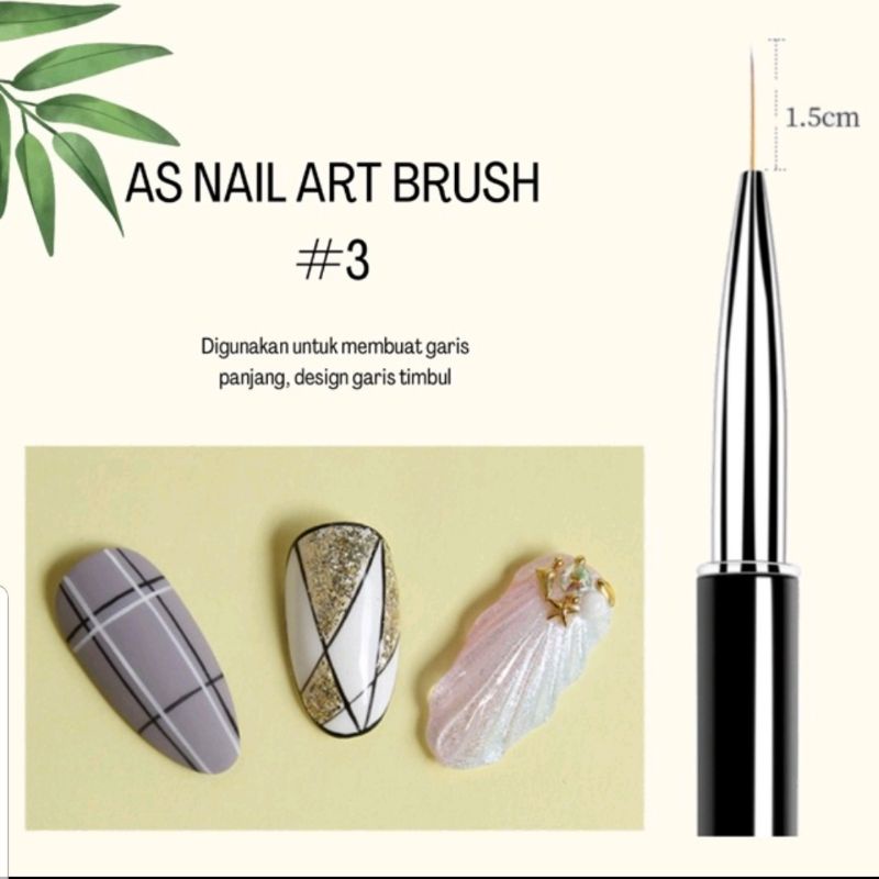 

Kuas lukis nailart japan brush liner diamon brush nailart painting alat lukis kuku qqnailku